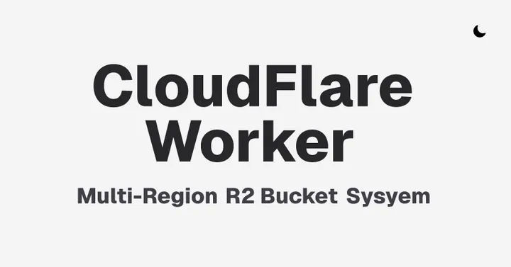Title card for the multi-region R2 bucket system on Workers