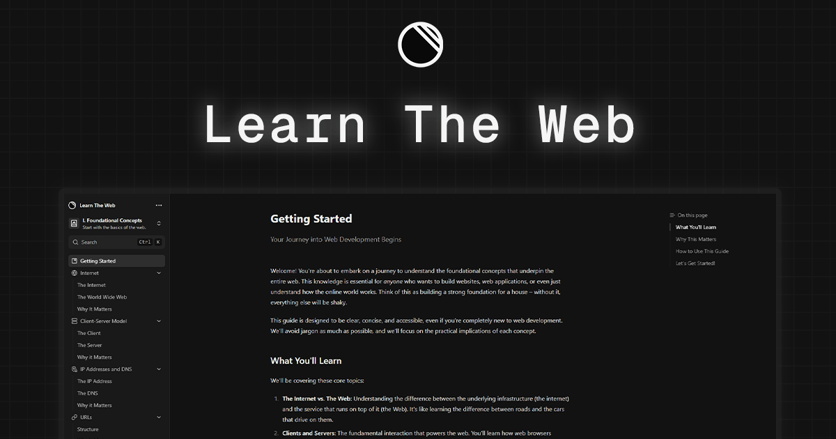 Learn The Web