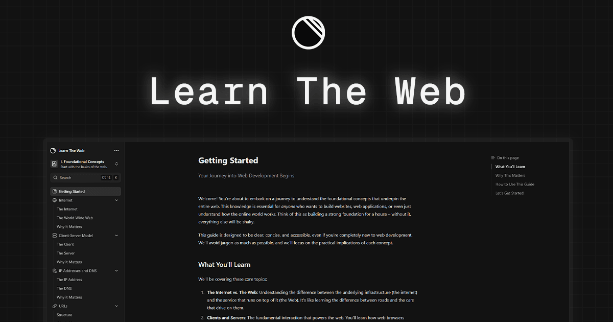 Learn The Web